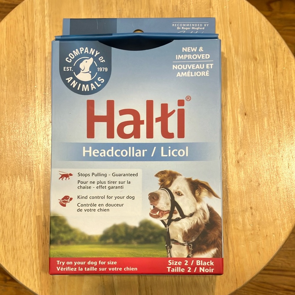 HALTI Headcollar in Black  SIZE 2